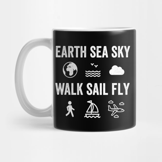 Earth Sea Sky Walk Sail Fly by VFR Zone